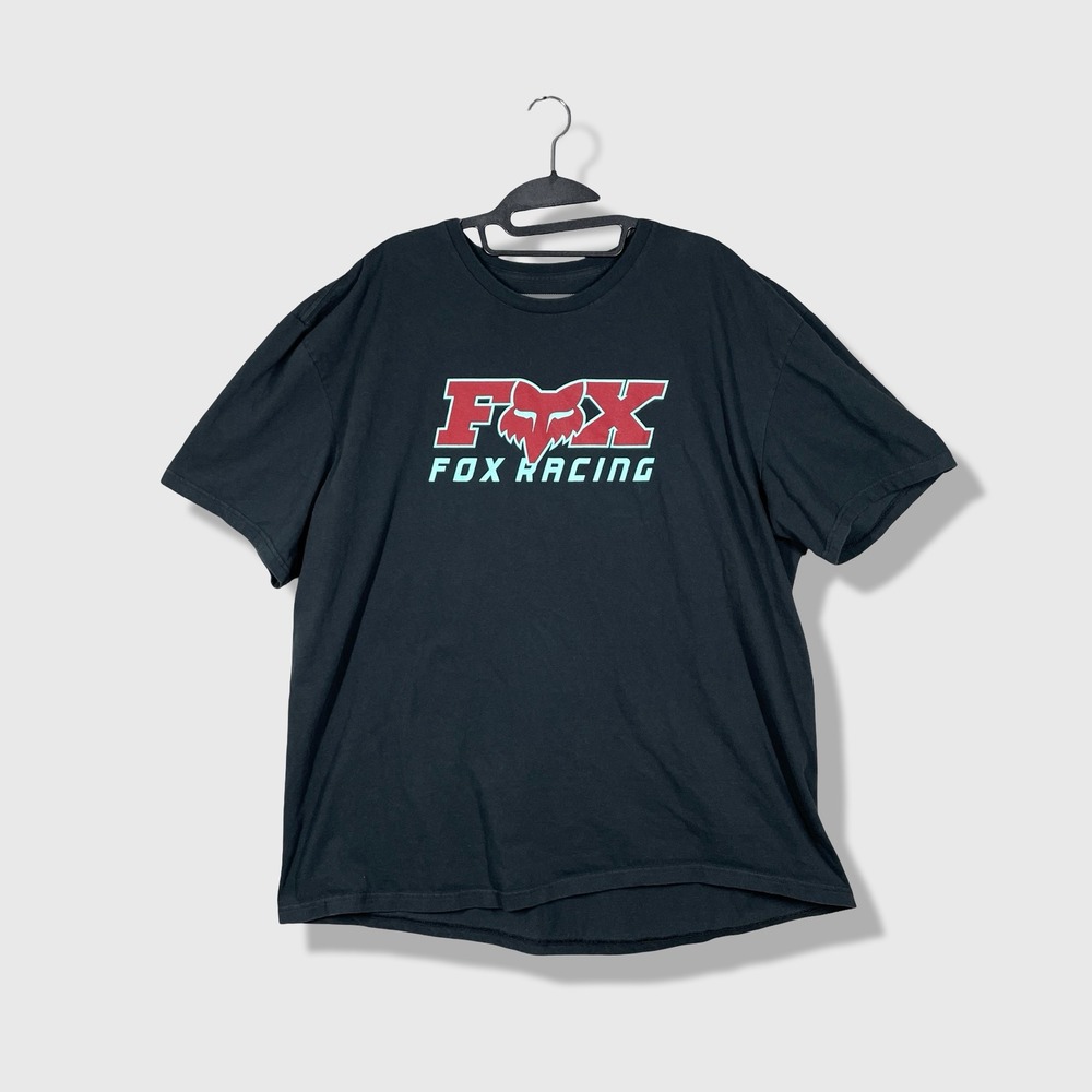 Fox Racing Graphic T-Shirt Mens XXL Black Motocross Streetwear Sporty Biker